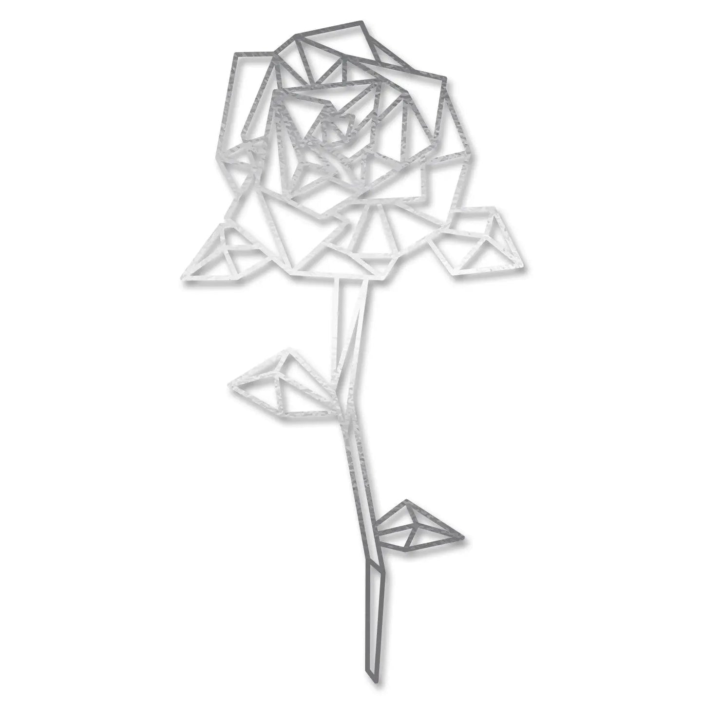 Origami Rose aus Holz -