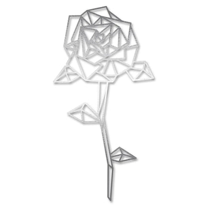 Origami Rose aus Holz -