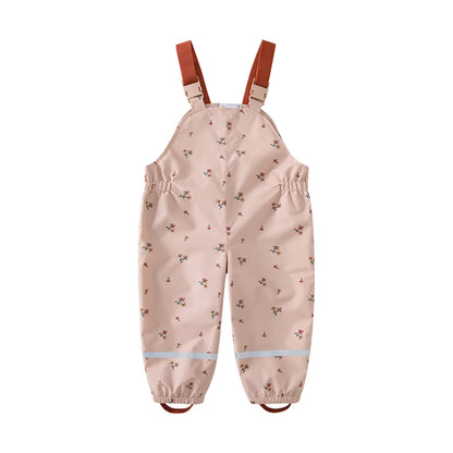 Wasserdichte Regen Hose Baby Overalls Jungen Mädchen - Meloni2
