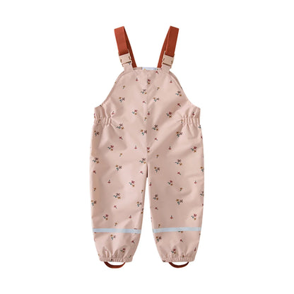 Wasserdichte Regen Hose Baby Overalls Jungen Mädchen - Meloni2