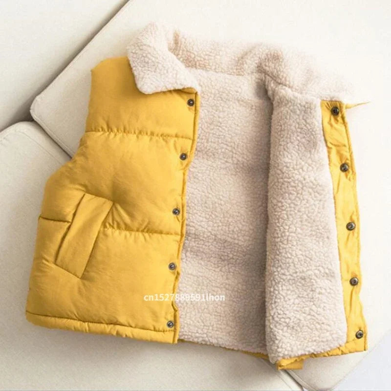 Neue Jungen und Mädchen Weste mit Kapuze