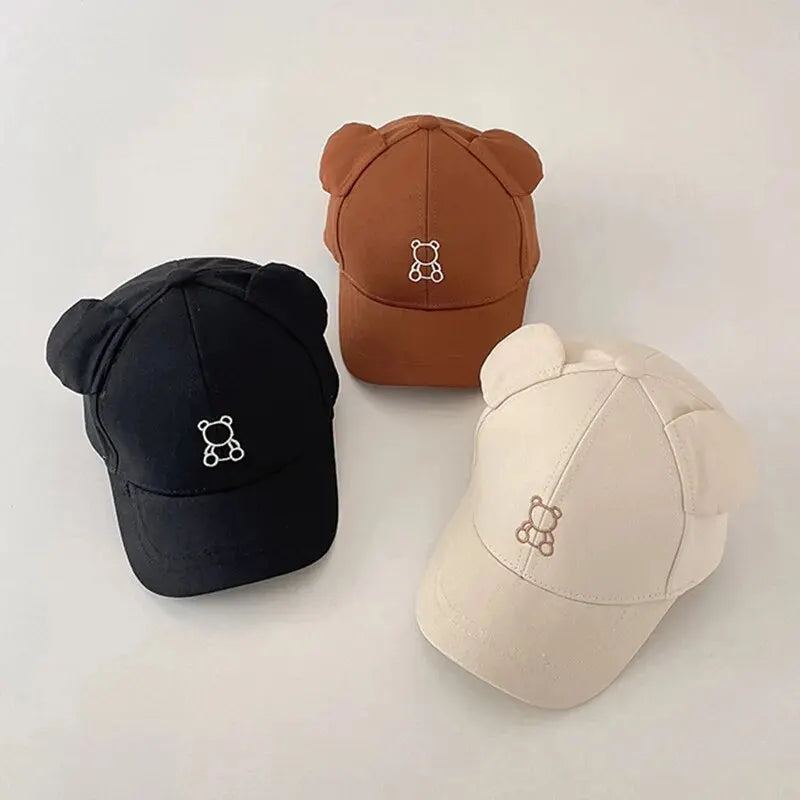 Baby Baseball Cap mit Bärenohren