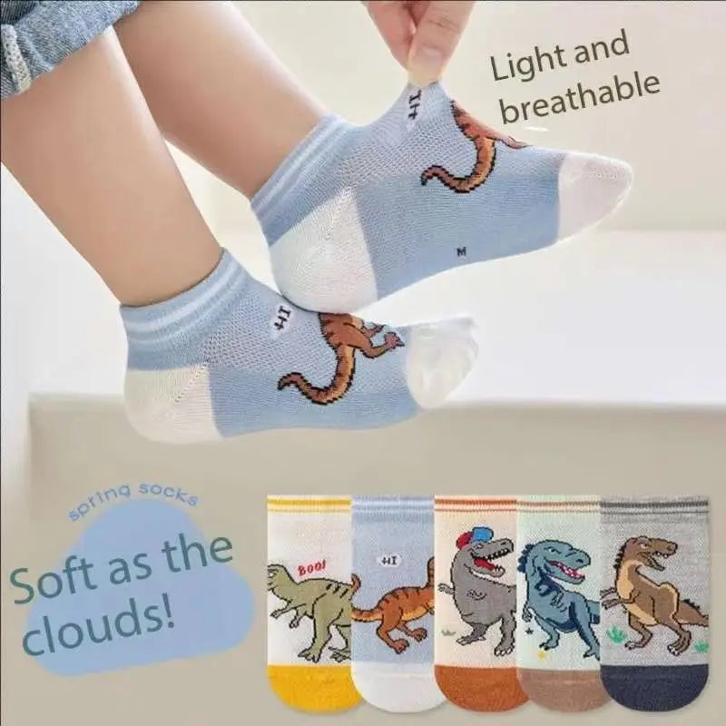 5 Paar Socken mit Dinos - Meloni2