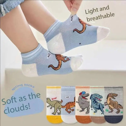 5 Paar Socken mit Dinos - Meloni2