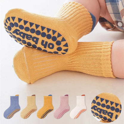 3 Paar Antirutsch Kinder Socken - Meloni2