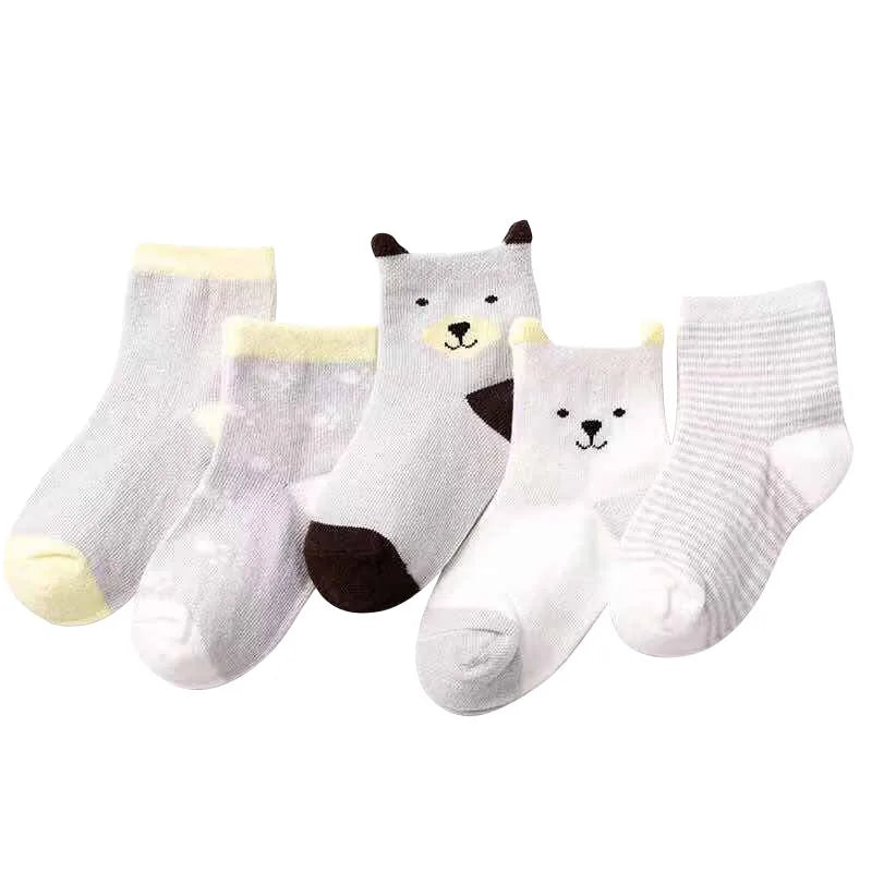 5 paires de chaussettes pour bébé