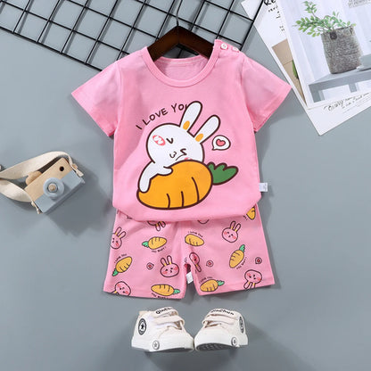 Outfit T-Shirt mit Hose für Jungs und Mädchen - Meloni2