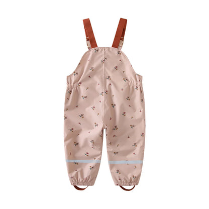 Wasserdichte Regen Hose Baby Overalls Jungen Mädchen - Meloni2
