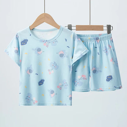 2-teilig Kinder Outfit Dinosaurier Kurz - Meloni2