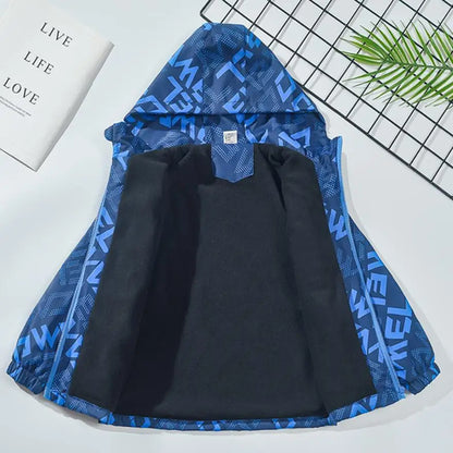 Outdoor Jacke für Jungs Wasserfest - Meloni2