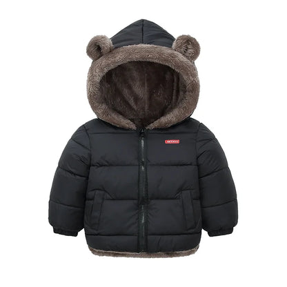 Baby Jungen Mädchen Jacke mit Kapuze Baumwolle - Meloni2