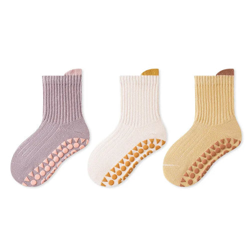 3 Paar Antirutsch Kinder Socken - Meloni2