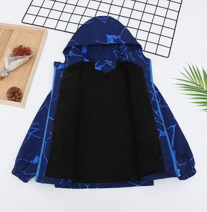 Outdoor Jacke für Jungs Wasserfest - Meloni2