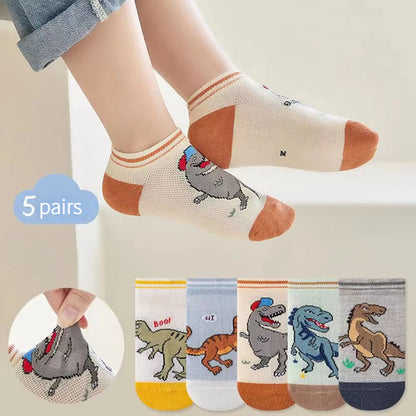 5 Paar Socken mit Dinos - Meloni2