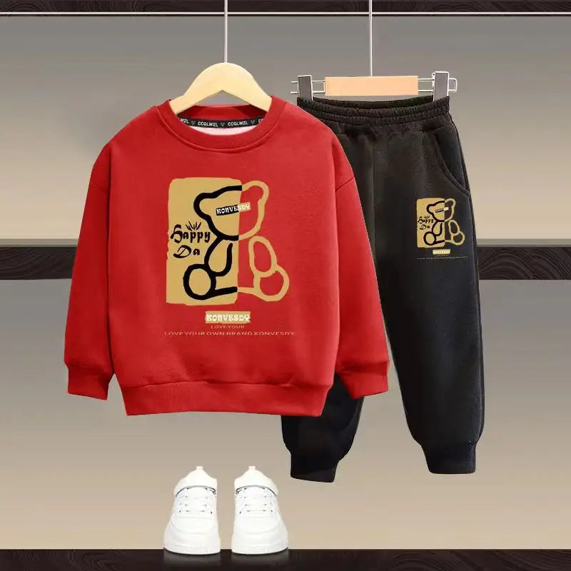 Sweatshirt mit Hose für Jungs und Mädchen