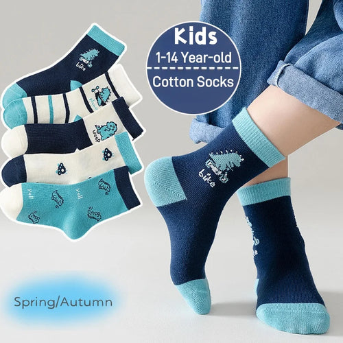 5 Paare Kinder Socken für Jungs - Meloni2