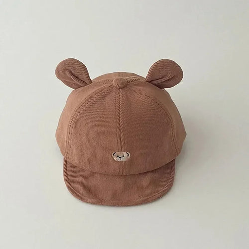 Frühling Sommer Kinder Bär Baby Baseball Caps