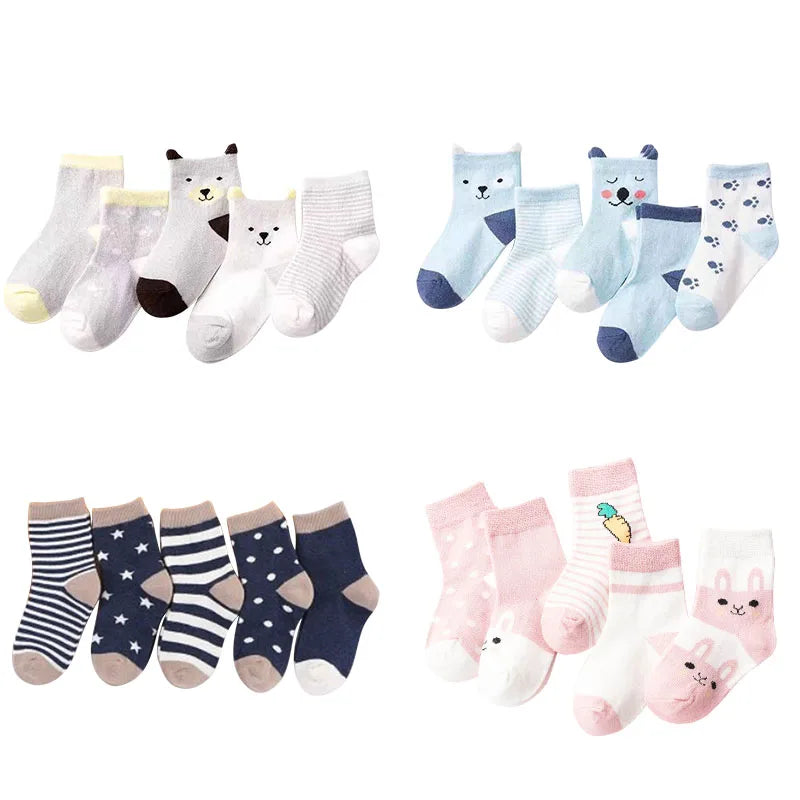 5 paires de chaussettes pour bébé