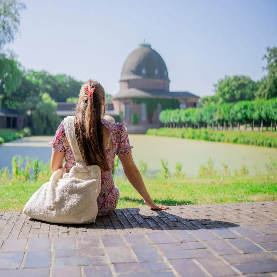 Mom Bag Bouclé – Shopper für den Kinderwagen