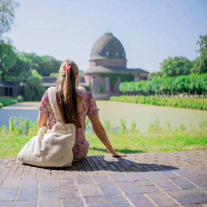 Mom Bag Bouclé – Shopper für den Kinderwagen