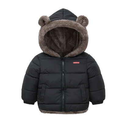 Baby Jungen Mädchen Jacke mit Kapuze Baumwolle - Meloni2