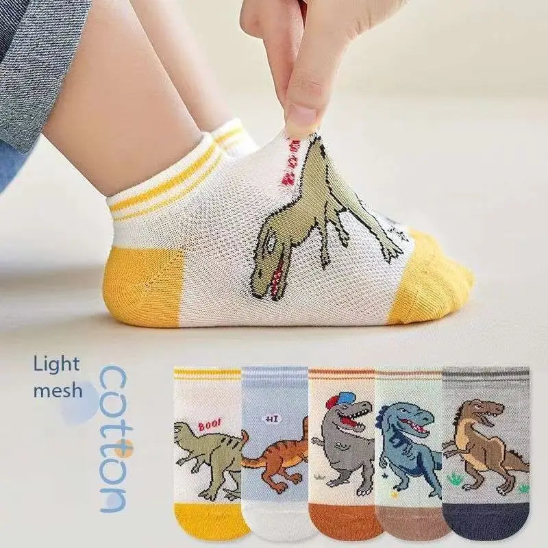 5 Paar Socken mit Dinos - Meloni2