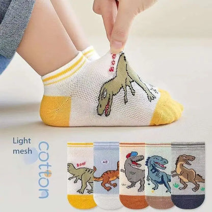 5 Paar Socken mit Dinos - Meloni2