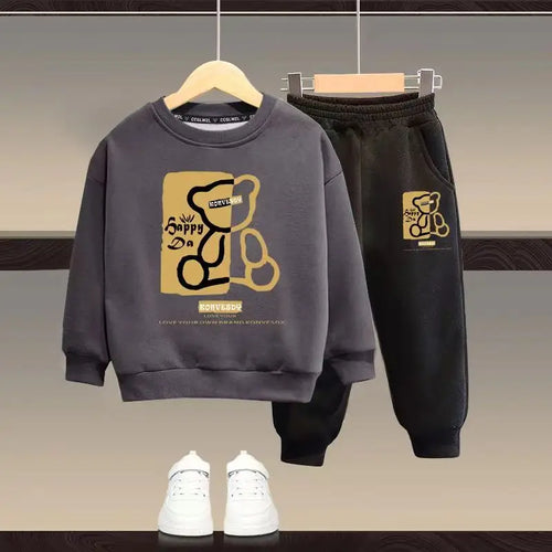 Sweatshirt mit Hose für Jungs und Mädchen