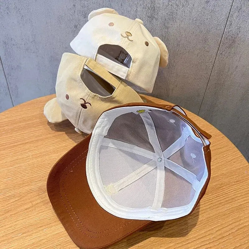 Baby Baseball Cap mit Bärenohren