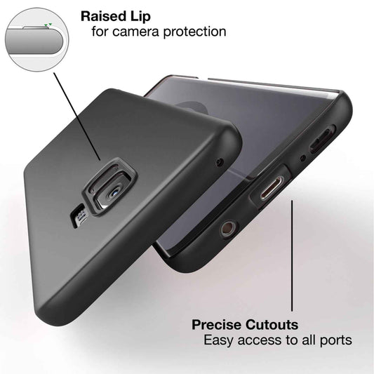 NALIA Ultra Slim Hardcase für Samsung Galaxy S9 – Anti-Fingerabdruck & 0.5mm Dünn – PUREFIT (Matt & Leicht) – Marke aus Berlin