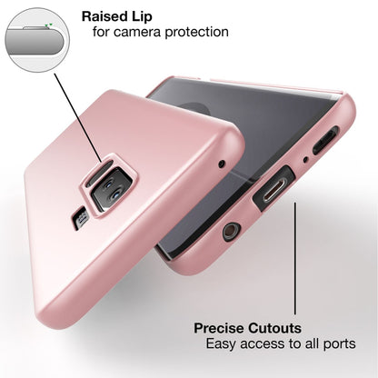 NALIA Ultra Slim Hardcase für Samsung Galaxy S9 Plus – Anti-Fingerabdruck & 0.5mm Dünn – PUREFIT (Matt & Leicht) – Marke aus Berlin