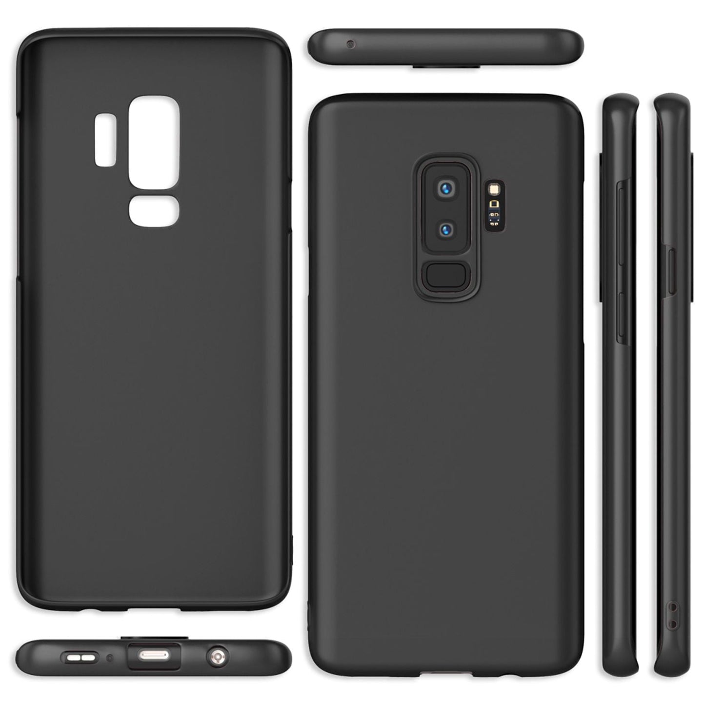 NALIA Ultra Slim Hardcase für Samsung Galaxy S9 Plus – Anti-Fingerabdruck & 0.5mm Dünn – PUREFIT (Matt & Leicht) – Marke aus Berlin