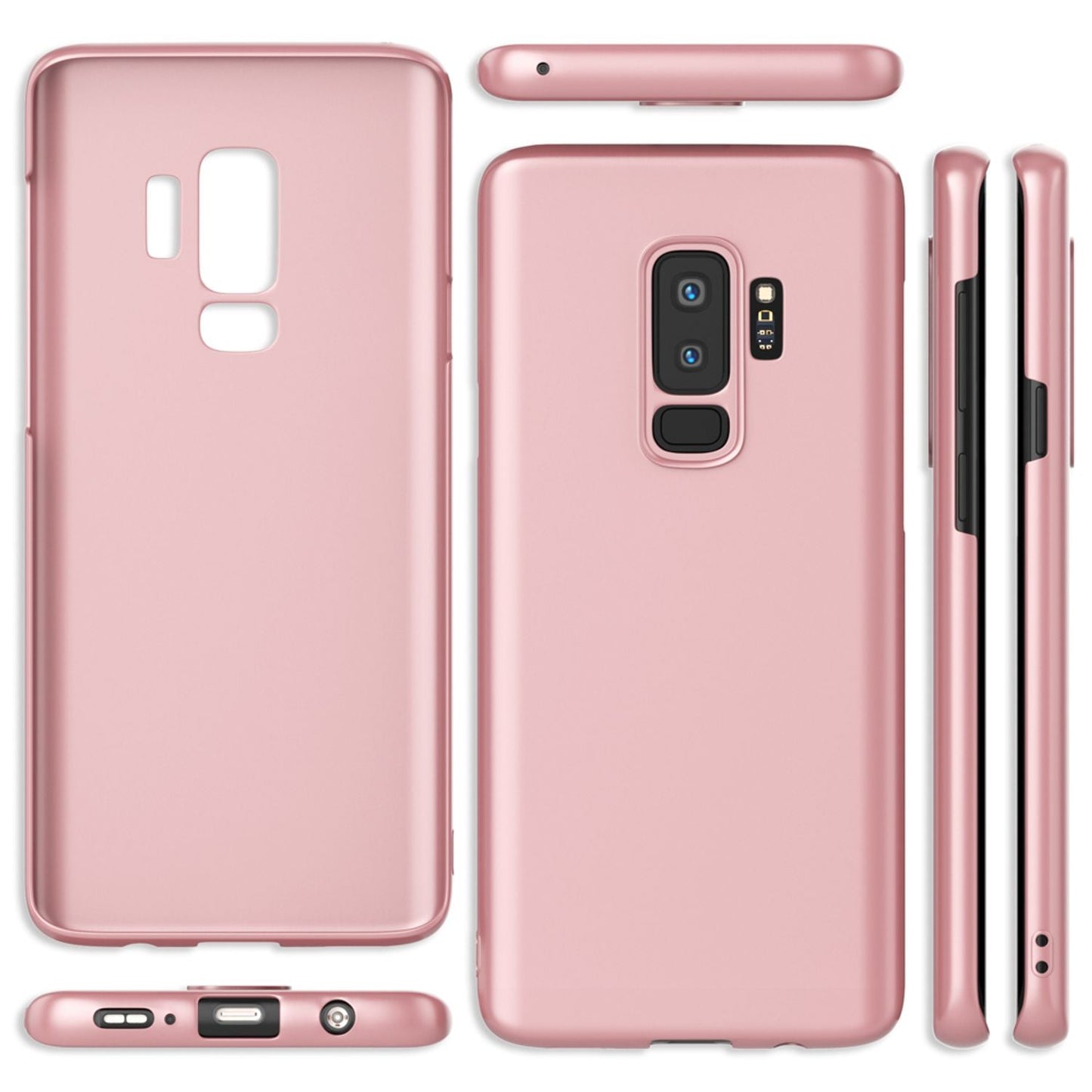 NALIA Ultra Slim Hardcase für Samsung Galaxy S9 Plus – Anti-Fingerabdruck & 0.5mm Dünn – PUREFIT (Matt & Leicht) – Marke aus Berlin