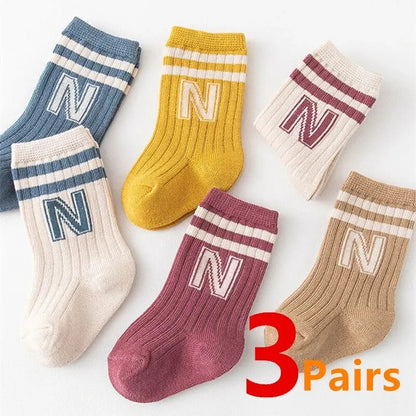3 Paar Baby Söckchen Knielang - Meloni2