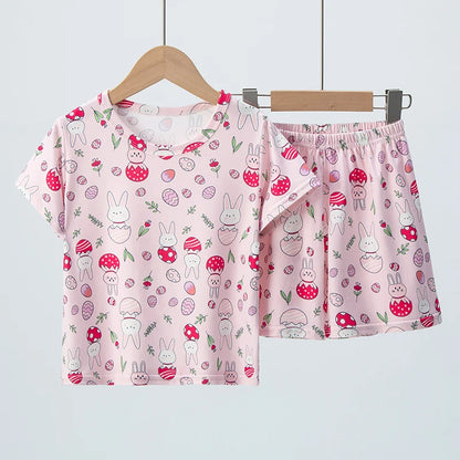 2-teilig Kinder Outfit Dinosaurier Kurz - Meloni2