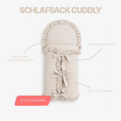 Schlafsack Cuddly Musselin – 2.5 TOG mit Puckeffekt District for Kids