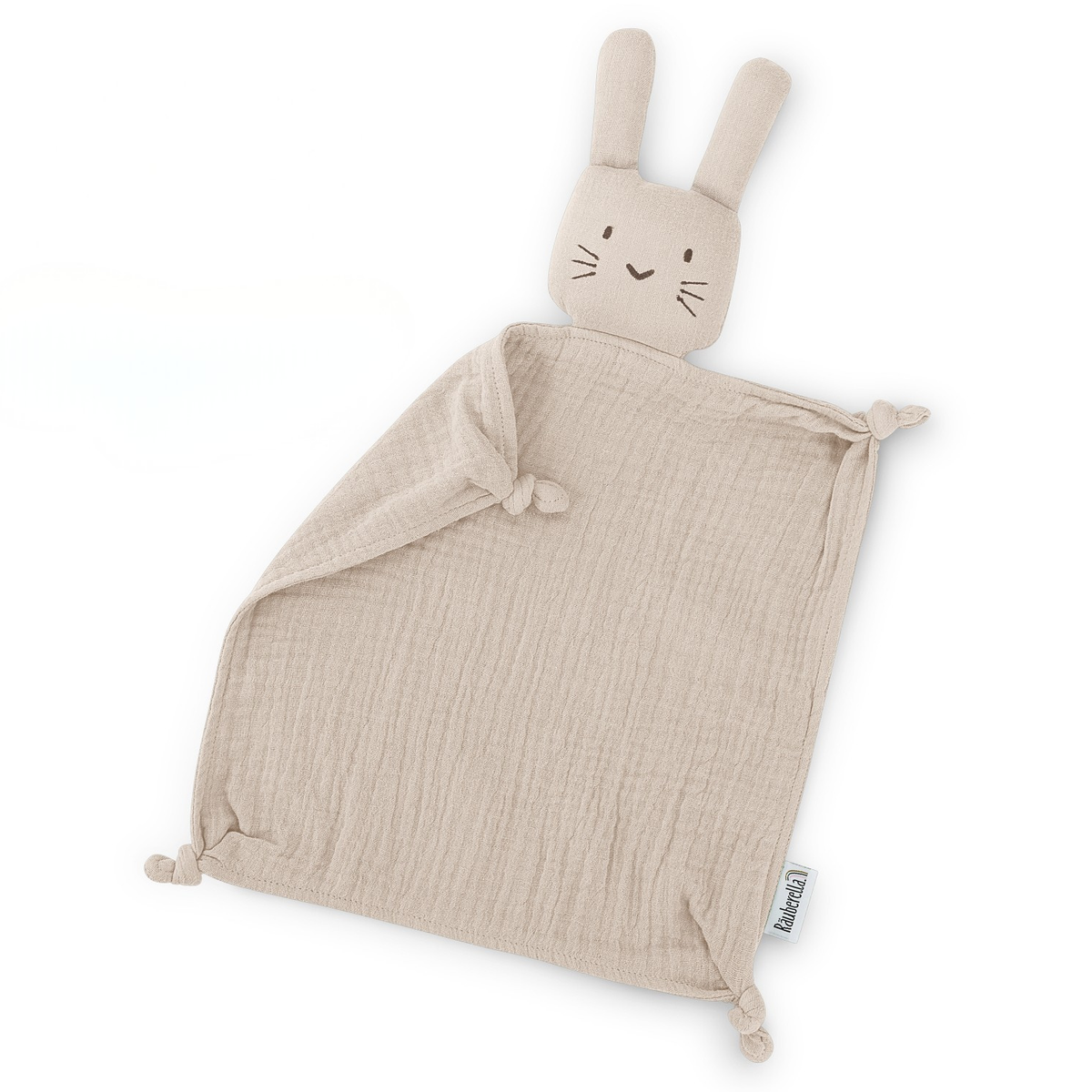 Musselin Schmusetuch Hase Soft Beige