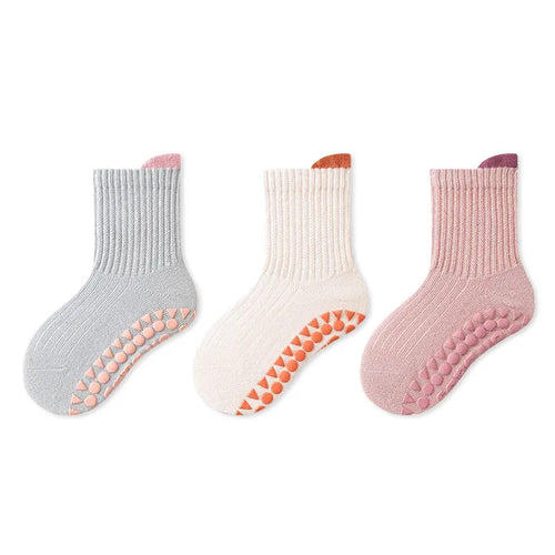 3 Paar Antirutsch Kinder Socken - Meloni2