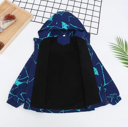 Outdoor Jacke für Jungs Wasserfest - Meloni2