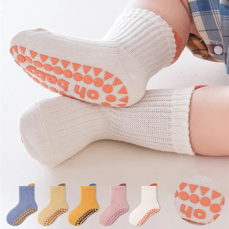3 Paar Antirutsch Kinder Socken - Meloni2