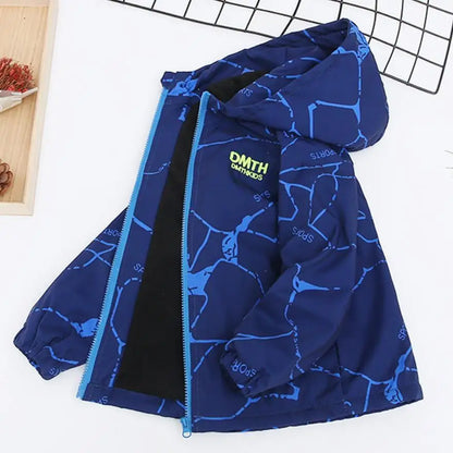 Outdoor Jacke für Jungs Wasserfest - Meloni2