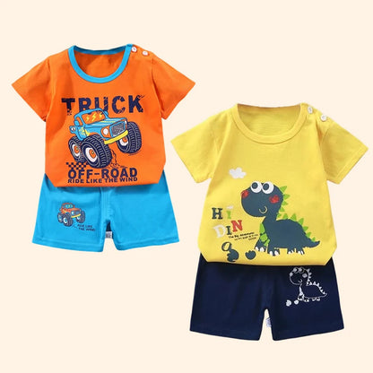 Outfit T-Shirt mit Hose für Jungs und Mädchen - Meloni2