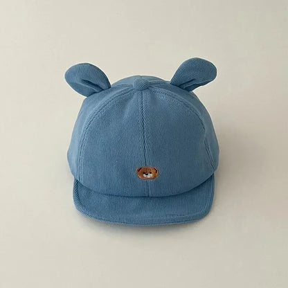 Frühling Sommer Kinder Bär Baby Baseball Caps - Meloni2