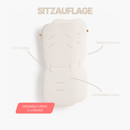 Sitzauflage Musselin – beidseitig & universal District for Kids