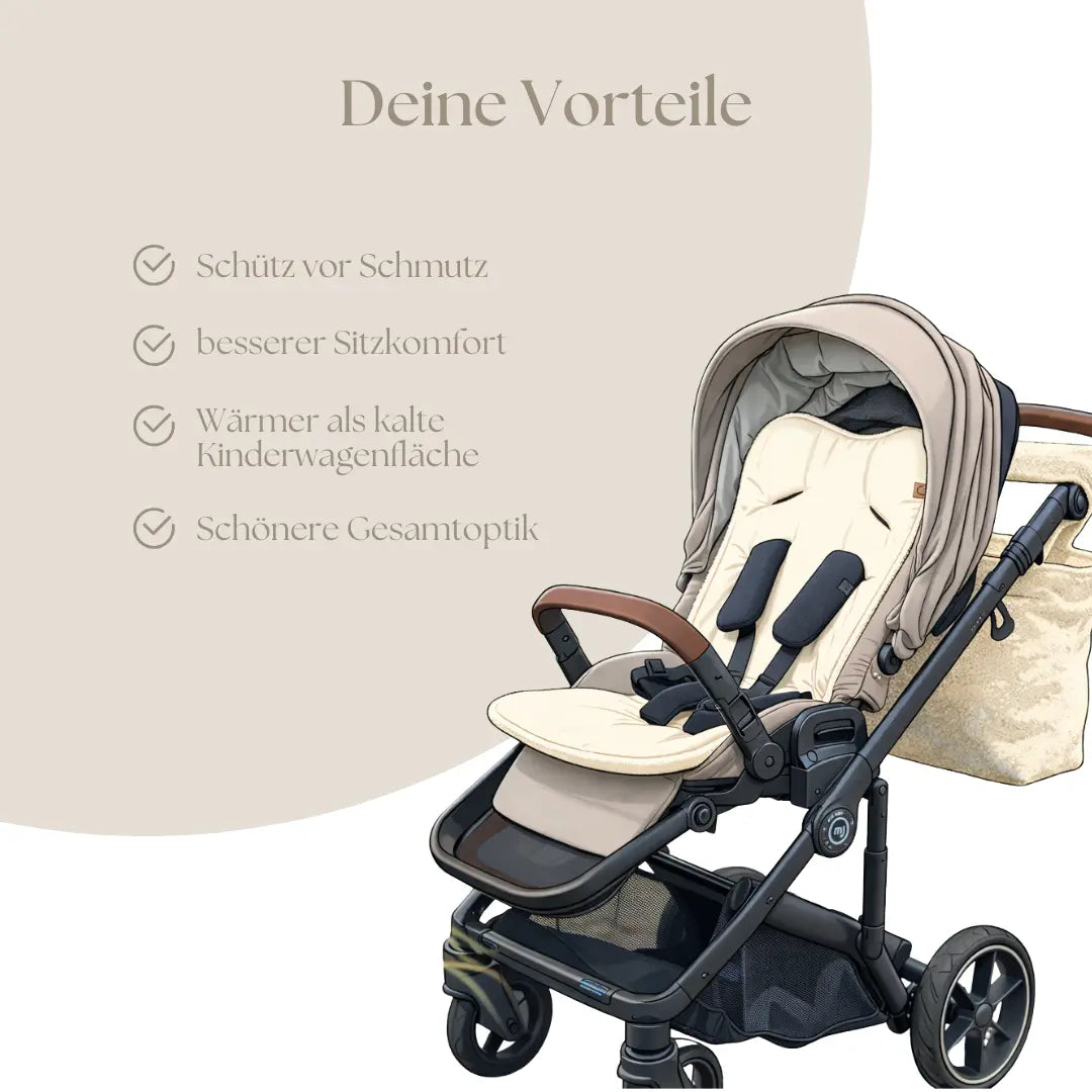 Sitzauflage Bio-Baumwolle – nachhaltig & universal District for Kids
