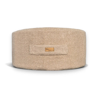 Sitzsack Bouclé – mit Stauraum, Hide & Seat