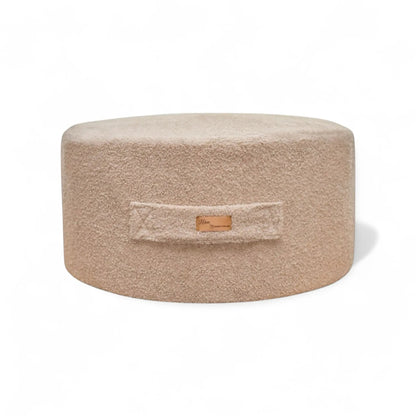 Sitzsack Bouclé – mit Stauraum, Hide & Seat