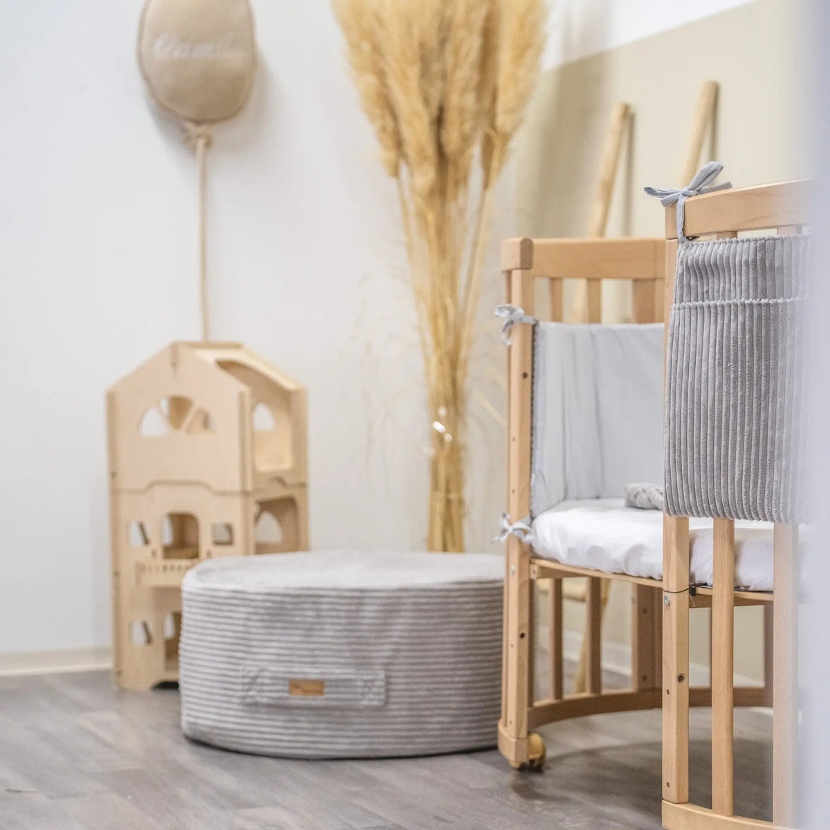 Sitzsack Cord – mit Stauraum, Hide & Seat
