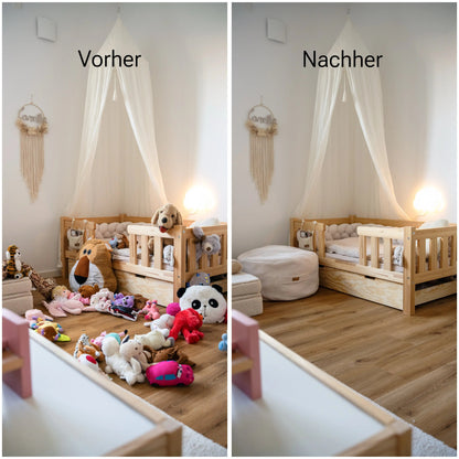 Sitzsack Cord – mit Stauraum, Hide & Seat