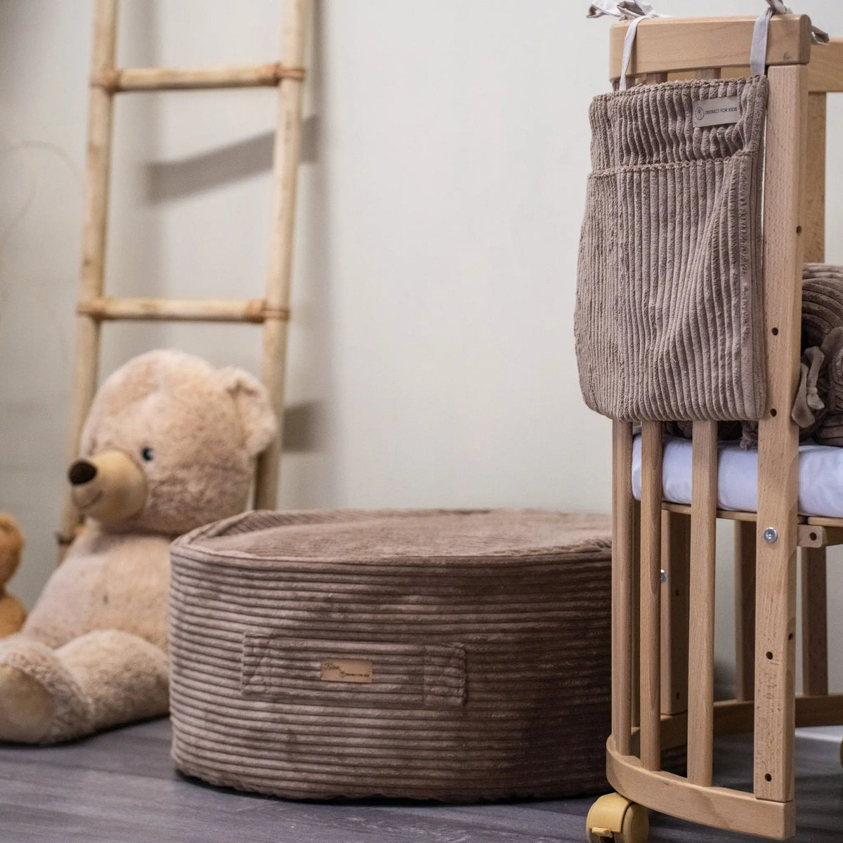 Sitzsack Cord – mit Stauraum, Hide & Seat